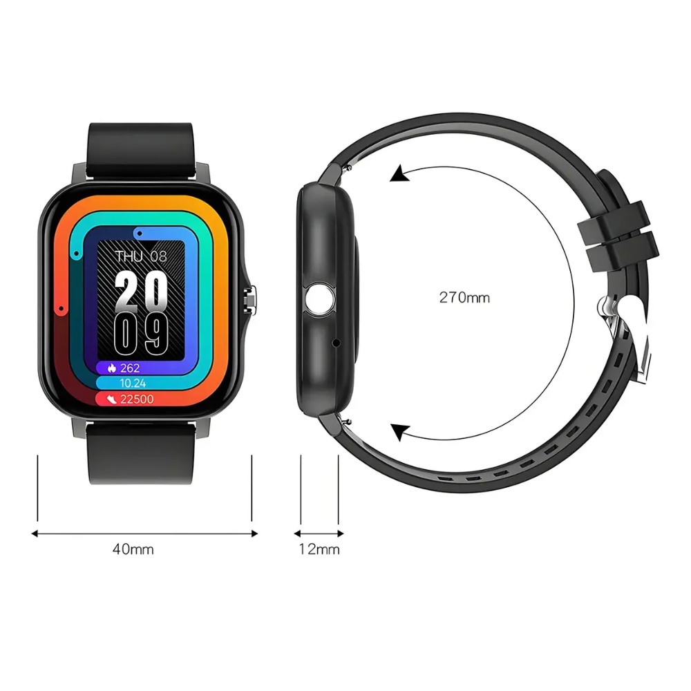 LG77 Mini 41mm Smartwatch Bluetooth | Diseño Compacto, Llamadas y Monitoreo Inteligente