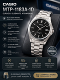 ⌚ Casio Executive Black – Elegancia que Impone Presencia