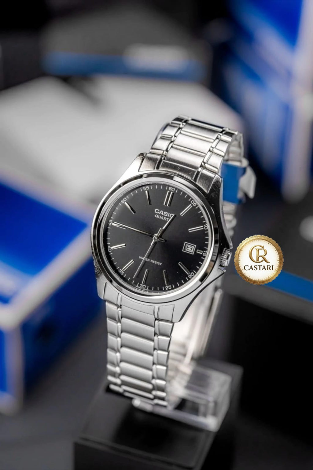 ⌚ Casio Executive Black – Elegancia que Impone Presencia